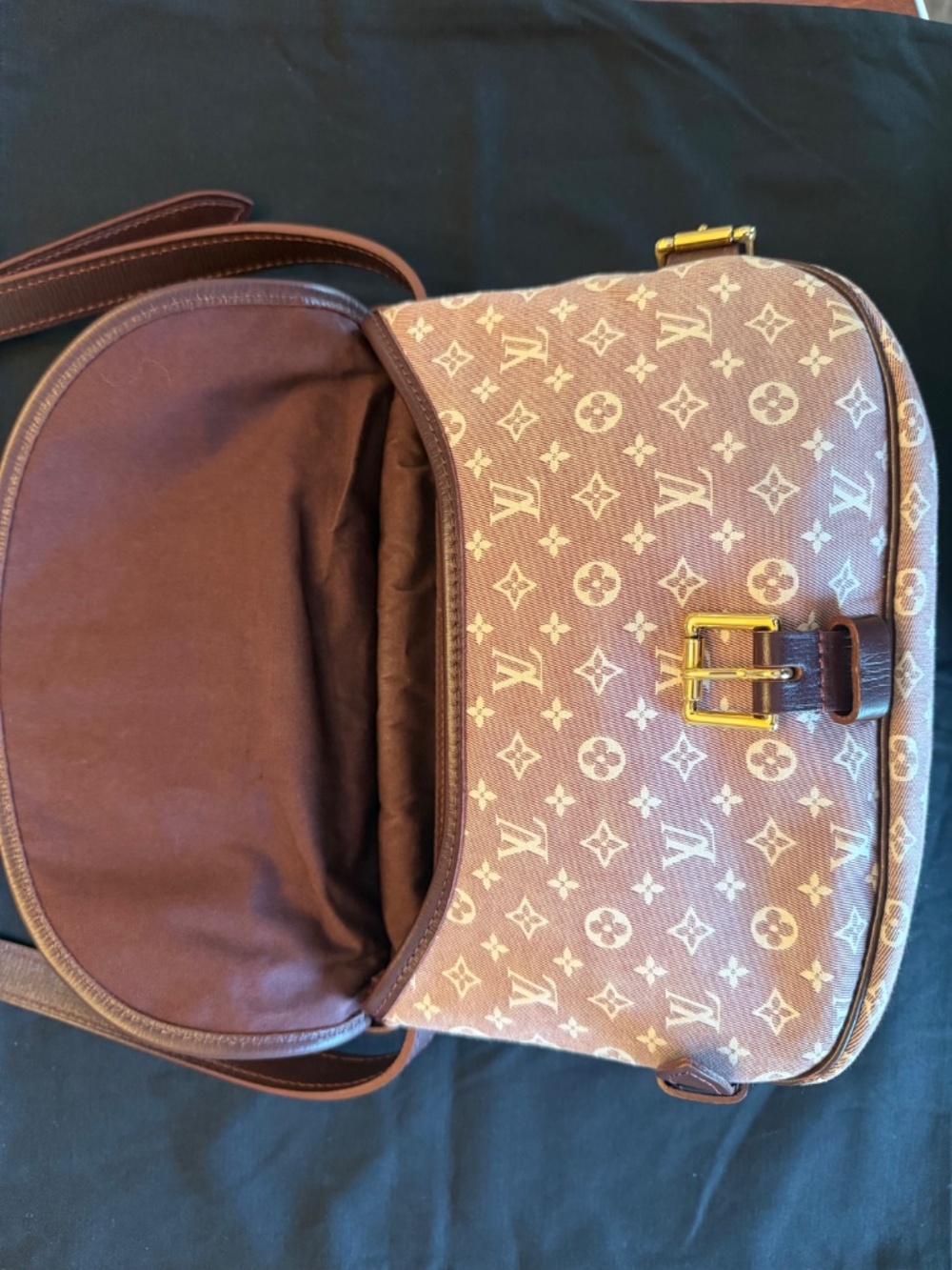 Louis Vuitton Vintage 2012 Sepia Monogram Idylle Saumur PM 20 Canvas Crossbody - Picture 7 of 16